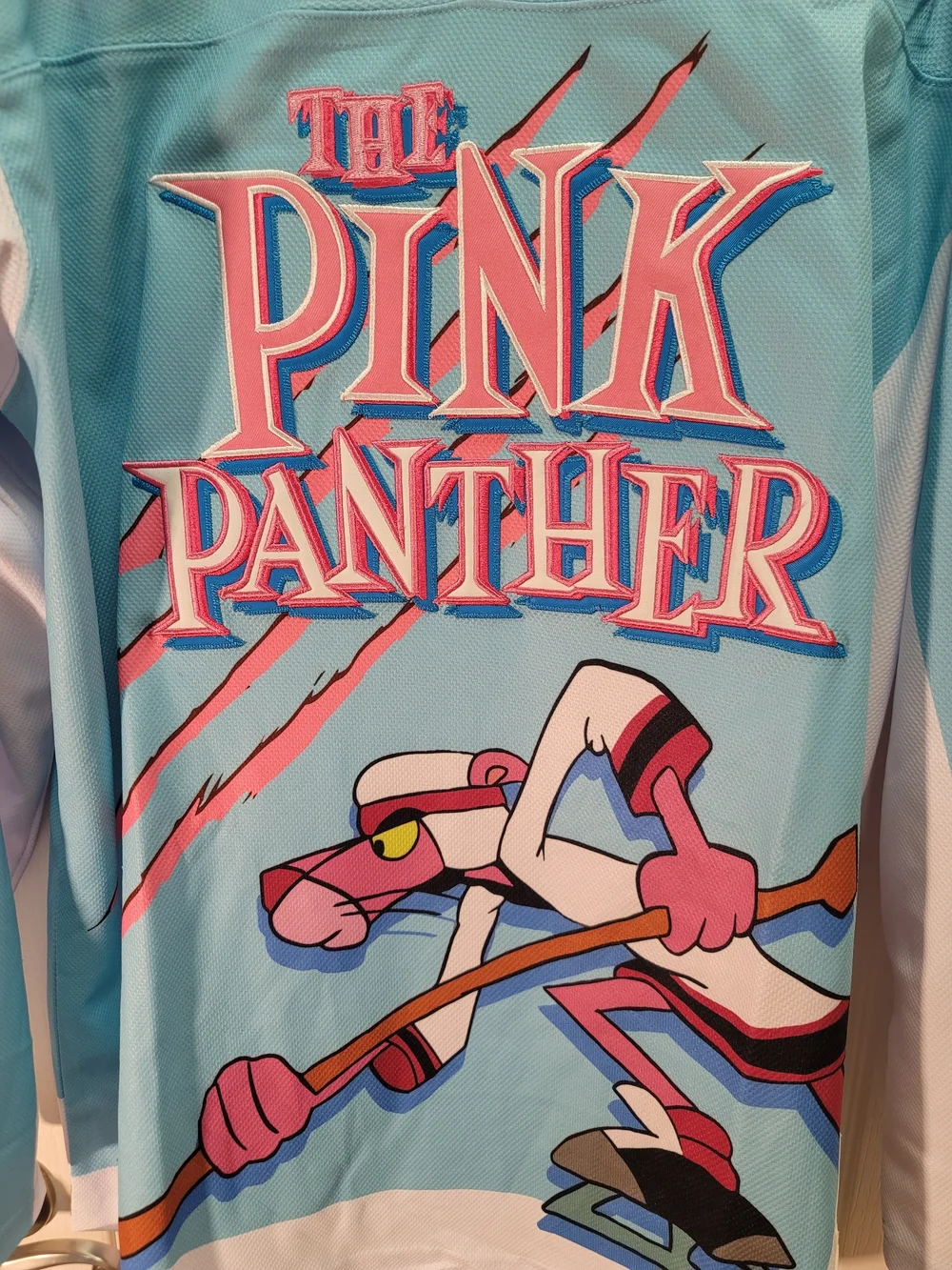 The Pink Panther Hockey Jersey - XXL - NWT
